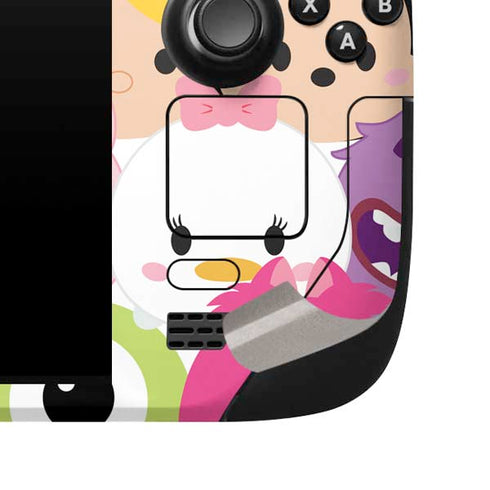 Disney Tsum Tsum Close up Characters Steam Deck Handheld Gaming Computer Skin